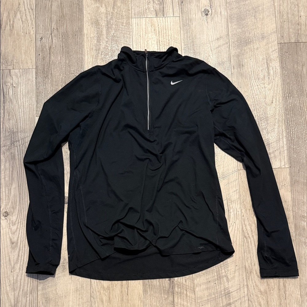Nike Black Half-Zip Performance Top